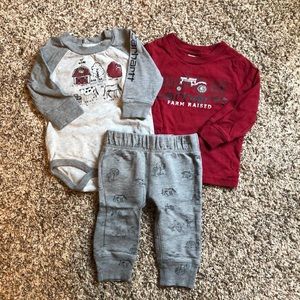 Carhartt 6M 3-pc Long Sleeve Set